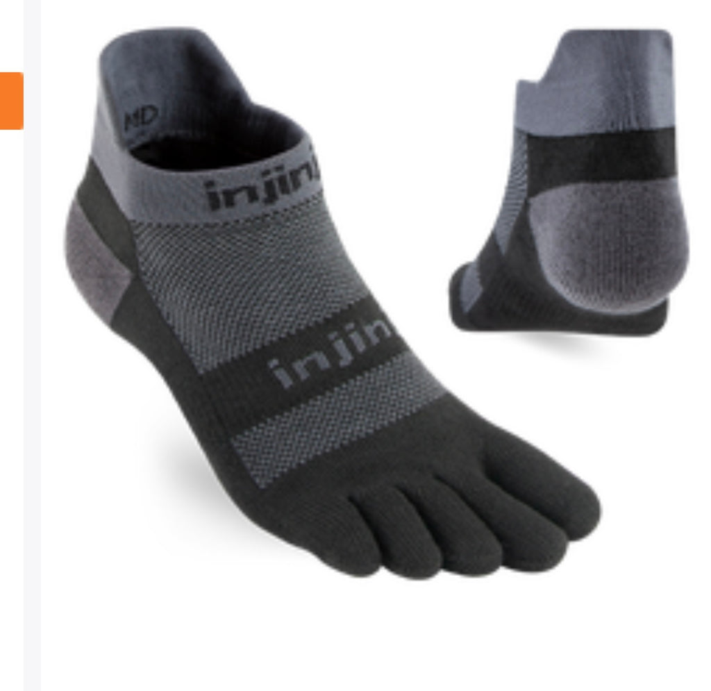 Injinji Midweight No Show Socks