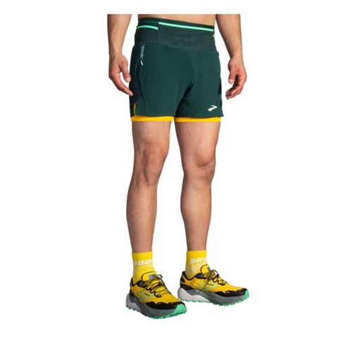 Brooks Men's High Point 5" 2 in 1 Shorts 2.0