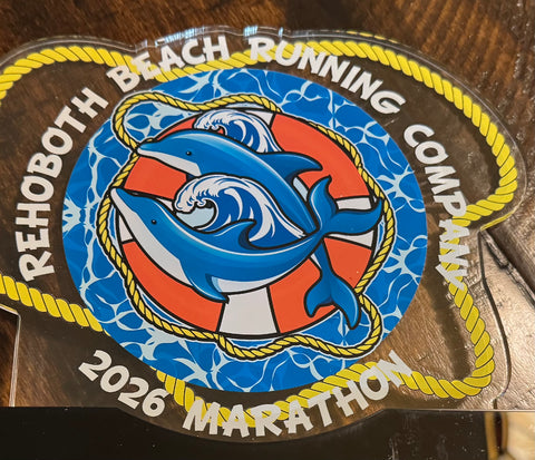 2026 Rehoboth Marathon & Half Marathon After Party wristbands