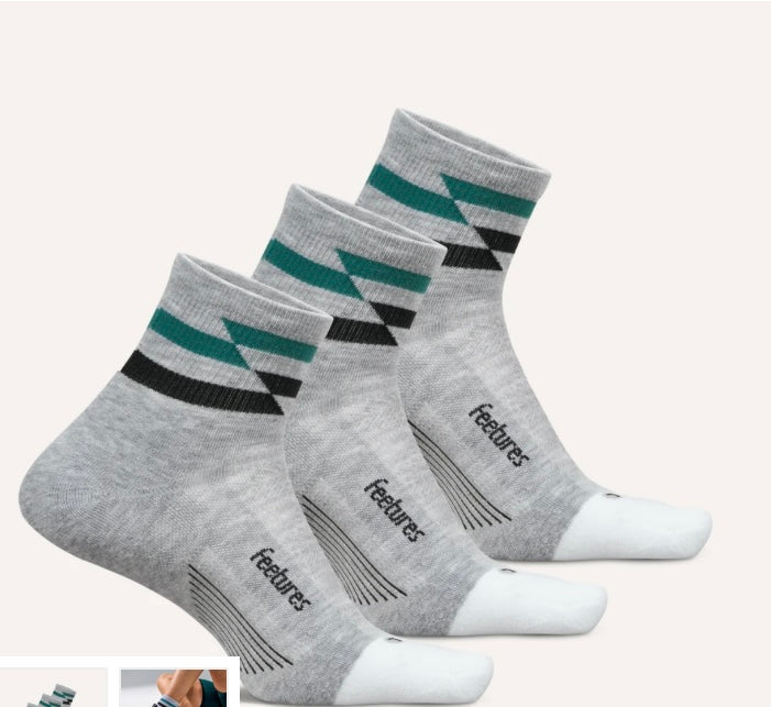 Feetures Max Cushion Elite Quarter Socks