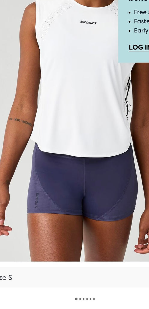 Brooks Women's Dash Cooling Short Sleeve