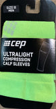 CEP Mens Ultralight Compression Calf Sleeves