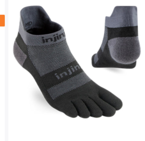 Injinji Midweight No Show Socks