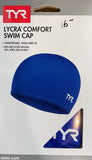 TYR Solid Adult Lycra Fiber Swim Cap