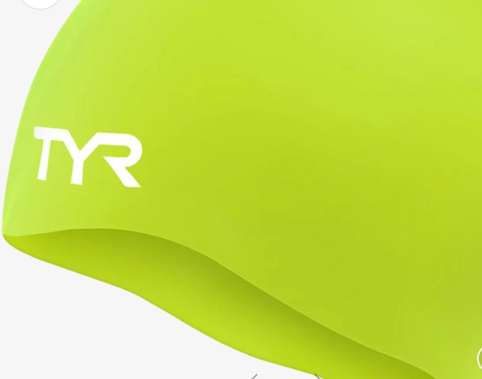 Tyr New Wrinkle Free Silicone Swim Cap