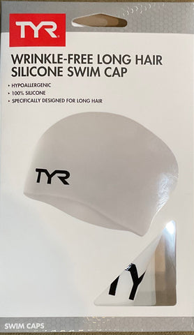 Tyr Long Hair Silicone Swim Cap