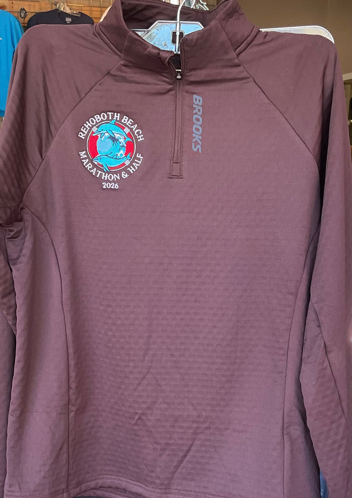 2026 Marathon & Half Brooks Women's Momentum Thermal 1/4 Zip