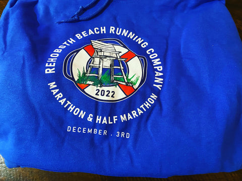 2022 Rehoboh marathon & half marathon hoodie