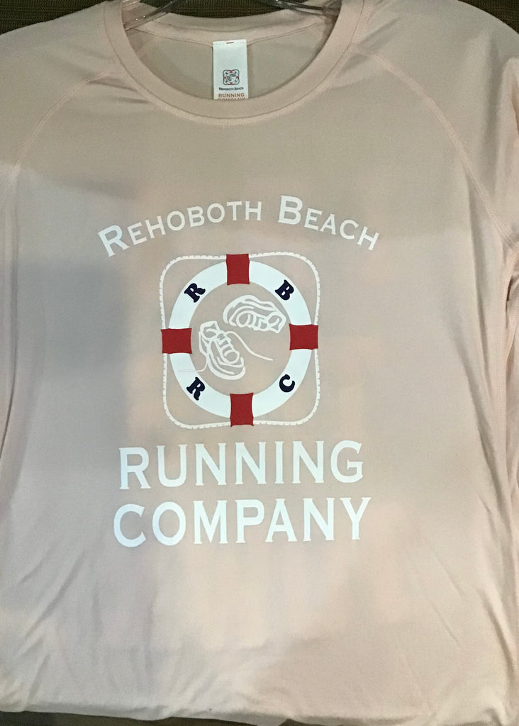RBRC Women's Performance Long Sleeve "I Run This Town' Tech shirt